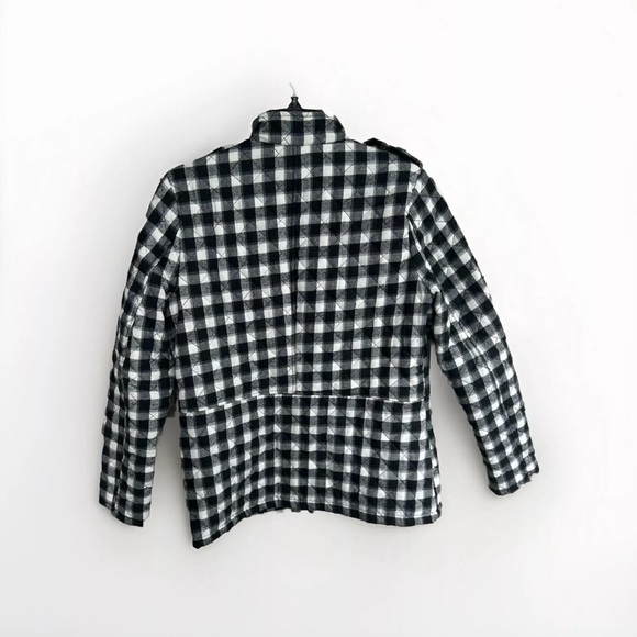 NWT Medium Quilted buffalo Check Jacket from B Boutique By Evergreen. Christmas - Picture 2 of 7